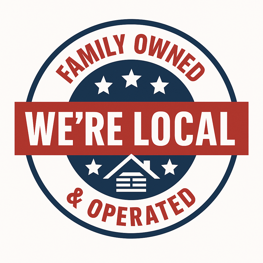 Family Owned Local Badge
